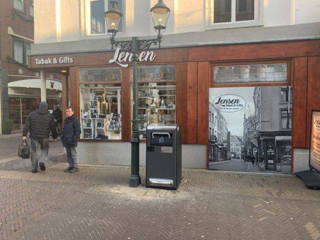 Schone straten in Venlo met slimme vuilnisbakken BigBelly