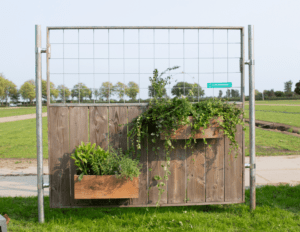 Houten bouwhek refurbished