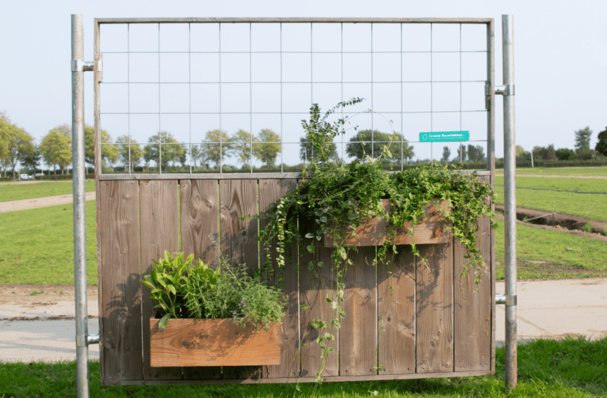 Houten bouwhek refurbished