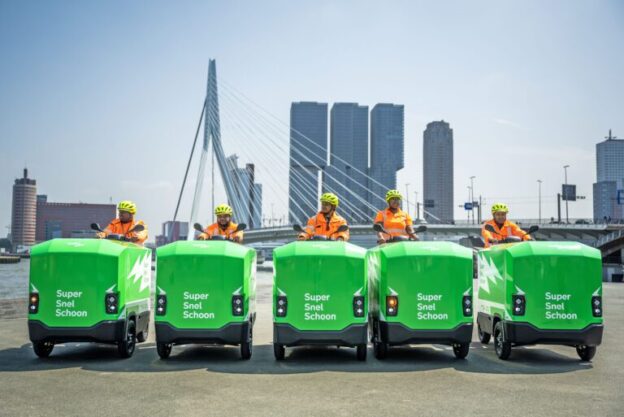 Elektronische stints voor opruimen zwerfaval Rotterdam