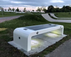Solar zitbank