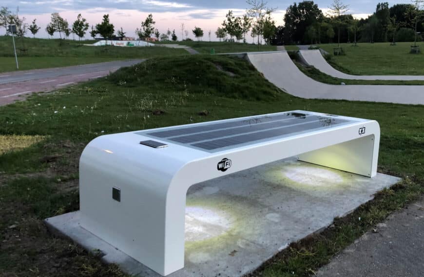 Solar zitbank