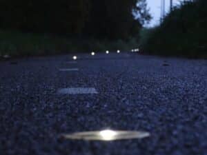 Solar wegdekverlichting