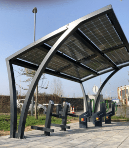 Solar fietsenstalling