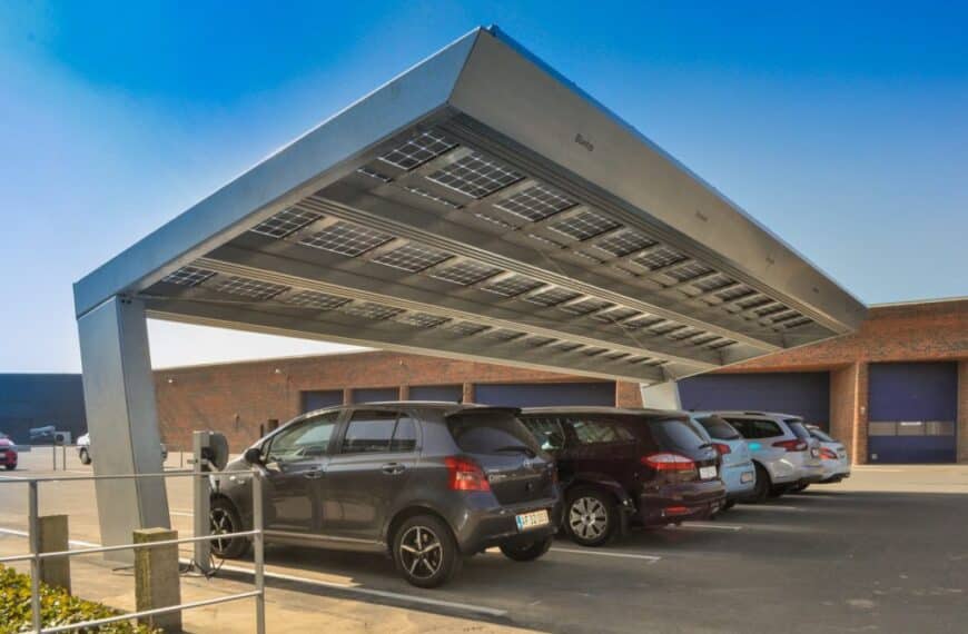 Solar parking Europese Commissie