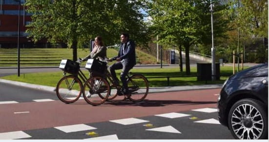 Bikescout zorgt voor minder bijna-ongevallen